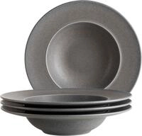 M&Auml;SER Pastateller "UNICO, Pastateller Set, Steinzeug" Teller Set
