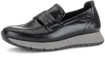 Slipper GABOR "Slipper", Damen, Gr. 36, schwarz (schwarz, grau), Schuhe Slipper
