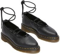 Loafer DR. MARTENS "Elphie", Damen, Gr. 43, Leder, schwarz, Schuhe Loafer,