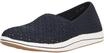 Sandale CLARKS "Brinkley", Damen, Gr. 37,5, blau, Kunstfaser, Schuhe Sandale, mit