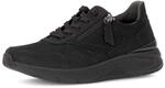 Sneaker GABOR "Sneaker low", Damen, Gr. 37, schwarz, Schuhe Sneaker