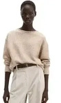 Strickpullover MARC O'POLO "aus kuscheligem Organic Cotton-Alpakawolle-Mix", Damen,