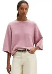 Strickpullover MARC O'POLO "aus Schurwolle-Mix", Damen, Gr. XS, rosa (medium lila),