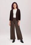Cartoon Strickjacke "Damen mit V-Ausschnitt" 1