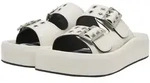 Plateausandaletten BUFFALO "Buffalo EVELYN ARI RIV", Damen, Gr. 37, wei&szlig; (cream,