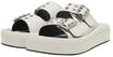 Plateausandaletten BUFFALO "Buffalo EVELYN ARI RIV", Damen, Gr. 37, wei&szlig; (cream,