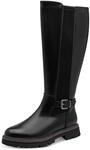 Stiefel MARCO TOZZI, Damen, Gr. 36, Textil, Normalschaft, schwarz, Lederimitat,
