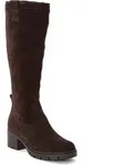 Stiefel TAMARIS, Damen, Gr. 37, Textil, Normalschaft, beige (mokka),...