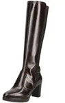 Stiefel NERO GIARDINI "Nero Giardini Stiefel Leder/Textil", Damen, Gr. 38, braun