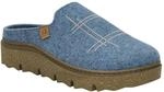 Hausschuh JOSEF SEIBEL "Carmaux 09, aqua", Damen, Gr. 36, blau (aqua), Schuhe