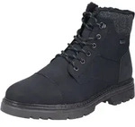 Winterboots RIEKER, Herren, Gr. 41, Warmfutter, wei&szlig; (schwarz), Lederimitat,...