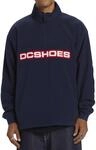 Sweatshirt DC SHOES "Cooper", Herren, Gr. S, blau (marineblaus), Obermaterial: 100%