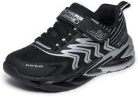 Sneaker SKECHERS "FLEX-GLOW ULTRA Blinkschuh", Kinder, Gr. 27, atmungsaktiv, schwarz