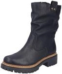 Rieker Winterstiefelette Boots mit Innenrei&szlig;verschluss und Profilsohle