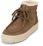 Stiefelette MARC O'POLO "aus weichem Veloursleder", Damen, Gr. 41, Kunstpelz,...