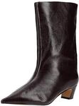Stiefelette STEVE MADDEN "STEVE MADDEN Stiefelette Leder", Damen, Gr. 38, braun