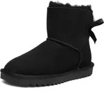 Winterboots ARA "ALASKA", Damen, Gr. 43, Lammfell, schwarz-wei&szlig; (schwarz),...