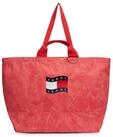 Tommy Jeans Tragetasche "TJW WAVE FLAG MED TOTE" Unisex Tragetasche,...