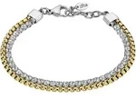 Armband LOTUS "Ionic", gold (edelstahlfarben, gelbgoldfarben, kristallwei&szlig;,