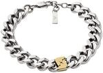 Armband EMPORIO ARMANI "Schmuck Geschenk Edelstahl Bicolor", gold...