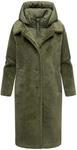 Navahoo Wintermantel "Teddyzauber 14" Pl&uuml;schmantel aus Teddyfleece mit...