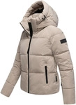 Navahoo Steppjacke "Frostherz XIV" mit Kapuze Kurze gesteppte Damen Winterjacke mit