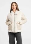 Frieda & Freddies Winterjacke "Frieda & Freddies Teddyjacke im Materialmix mit