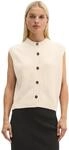 Strickweste MARC O'POLO "aus weichem Schurwolle-Mix", Damen, Gr. XXS, beige (light