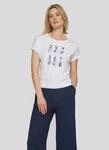 Print-Shirt RABE "T-Shirt", Damen, Gr. 48, wei&szlig;, Obermaterial: 50% Baumwolle, 50%
