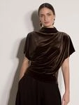 Fledermausshirt APRICOT "Party T-Shirt", Damen, Gr. 8, braun, gewebt, , Modisch,