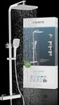 Sch&uuml;tte Duschsystem "GRAN CANARIA" Komplett-Set, Regendusche 30x20 cm, Umsteller,
