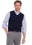 Pullunder FALKE "Pure Merino Wool", Herren, Gr. S, blau (night sky (6437)),...