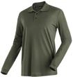 Langarm-Poloshirt MAIER SPORTS "Ulrich L/S", Herren, Gr. XXL, gr&uuml;n...
