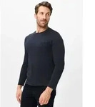 Funktionsshirt BRAX "Style T-ShirtN", Herren, Gr. M (50), schwarz (navy), 60%