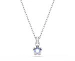 Kette mit Anh&auml;nger SWAROVSKI "Schmuck Geschenk CHROMA Halskette", blau
