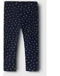 Leggings NAME IT "NMFDAVINA SWEAT FLEECE LEGGING", M&auml;dchen, Gr. 92, N-Gr, blau