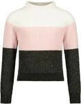 Blue Seven Strickpullover "Chenille Pullover mit Stehkragen"