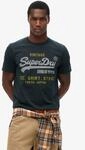 Superdry Rundhalsshirt "VL HERITAGE RELAXED TEE" Relaxed Fit, aus Baumwolle und