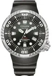 Taucheruhr CITIZEN "Promaster Professional Diver 300", schwarz (schwarz, schwarz,