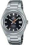 Quarzuhr CASIO EDIFICE, schwarz (schwarz, edelstahlfarben, schwarz), Armbanduhren,