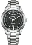 Solaruhr CITIZEN "Eco-Drive Classic ( C7 Design)", silber (silberfarben, schwarz,