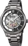 Automatikuhr FESTINA "Automatik", grau, Armbanduhren, Herren, grau, Automatikuhr,
