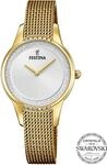Quarzuhr FESTINA "Mademoiselle", gold (goldfarben, silberfarben, silberfarben),