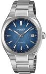 Automatikuhr CASIO EDIFICE, blau (edelstahlfarben, blau, blau), Armbanduhren, Herren,