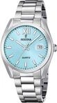 Quarzuhr FESTINA, silber (silberfarben, hellblau, hellblau), Armbanduhren, Damen,