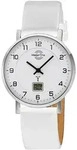 Funkuhr MASTER TIME "Advanced", wei&szlig; (wei&szlig;, wei&szlig;, wei&szlig;), Armbanduhren, Damen,