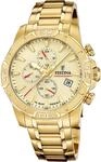 Festina "Timeless Chronograph" Quarzuhr, Armbanduhr, Herrenuhr, Edelstahlarmband,