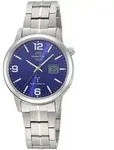 Funkuhr MASTER TIME, silber (titansilberfarben, blau, blau), Armbanduhren,...