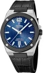 Automatikuhr FESTINA "Vallee", blau (schwarz, blau, blau), Armbanduhren, Herren,
