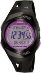 Chronograph, schwarz (schwarz, grau, lila, grau, lila), CASIO TIMELESS COLLECTION,